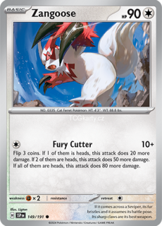Zangoose SSP - Reverse Holo