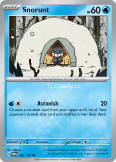 Snorunt TWM - Reverse Holo