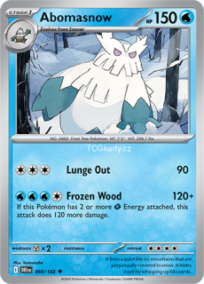 Abomasnow DRI - Reverse Holo