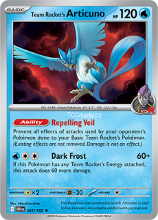 Team Rocket´s Articuno DRI - Holo