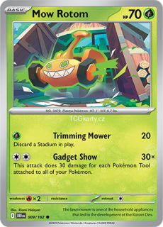 Mow Rotom DRI - Reverse Holo