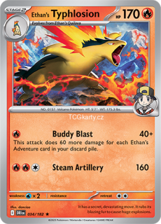 Ethan´s Typhlosion DRI - Holo