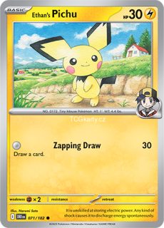 Ethan´s Pichu DRI - Reverse Holo
