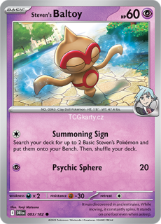 Steven´s Baltoy DRI - Reverse Holo