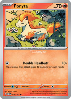Ponyta DRI - Reverse Holo