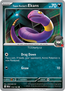 Team´s Rocket Ekans DRI - Reverse Holo