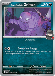 Team´s Rocket Grimer DRI - Reverse Holo