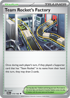 Team Rocket´s Factory DRI - Reverse Holo