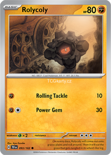 Rolycoly - Reverse Holo