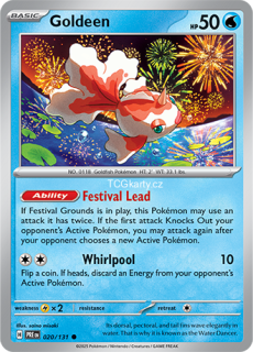 Goldeen PRE - Reverse Holo