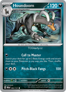 Houndoom PRE - Reverse Holo
