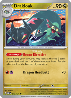 Drakloak PRE - Holo