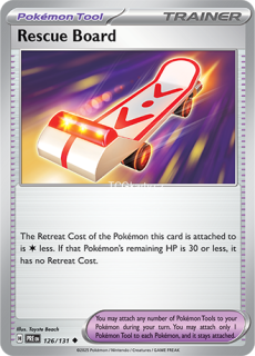Rescue Board PRE - Reverse Holo