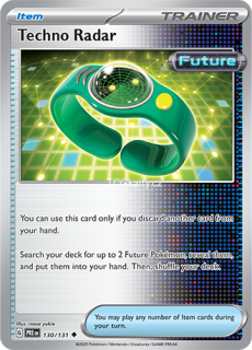 Techno Radar PRE - Reverse Holo