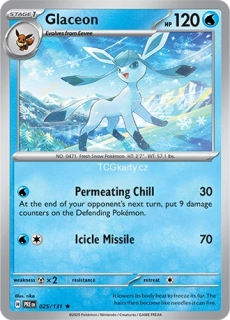 Glaceon PRE - Reverse Holo