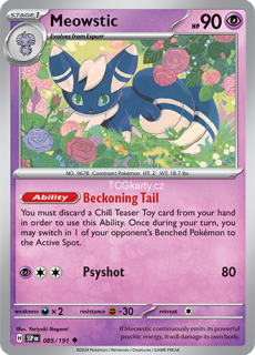 Meowstic SSP - Reverse Holo