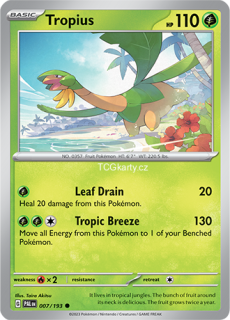 Tropius Pal - Reverse Holo
