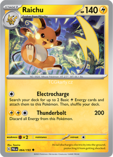 Raichu Pal - Reverse Holo