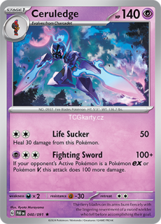 Ceruledge Paf - Reverse Holo