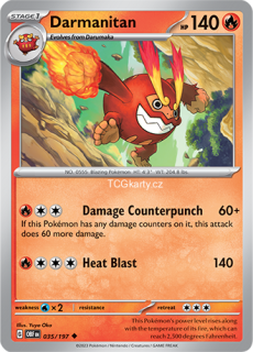 Darmanitan Obf - Reverse Holo