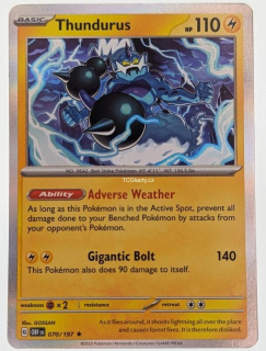 Thundurus Obf - Holo