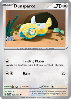 Dunsparce - Reverse Holo