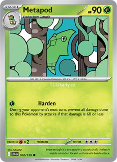 Metapod - Reverse Holo