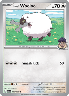 Hop´s Wooloo - Reverse Holo