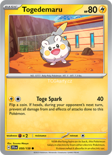 Togedemaru - Reverse Holo
