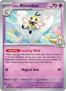 Lillie´s Ribombee - Reverse Holo