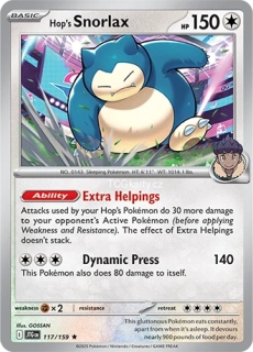 Hop´s Snorlax - Holo