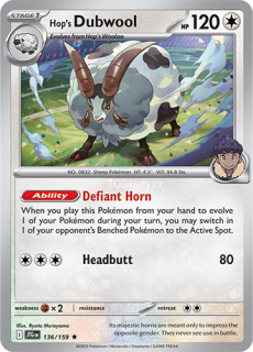 Hop´s Dubwool - Cosmos Holo