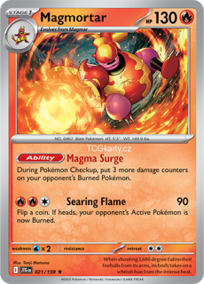 Magmortar - Holo