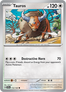 Tauros - Reverse Holo