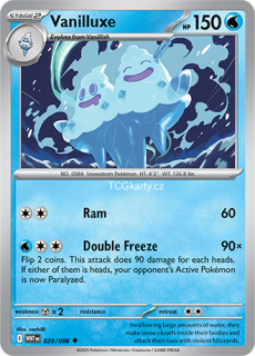 Vanilluxe - Reverse Holo