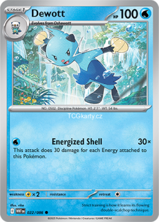 Dewott - Reverse Holo