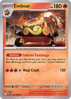 Emboar - Holo