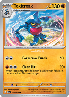 Toxicroak - Reverse Holo