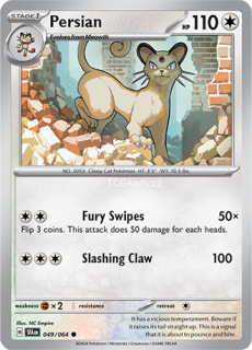 Persian - Reverse Holo