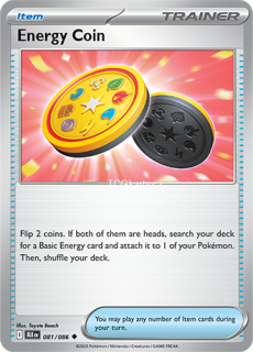 Energy Coin - Reverse Holo