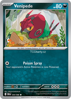 Venipede - Reverse Holo