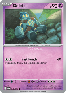 Golett - Reverse Holo