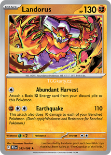 Landorus - Reverse Holo