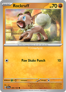 Rockruff - Reverse Holo