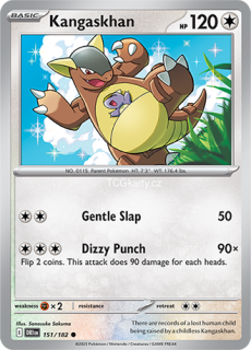 Kangaskhan DRI - Reverse Holo