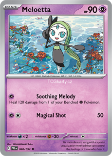 Meloetta - Reverse Holo