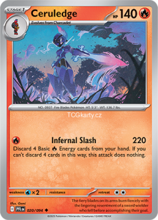 Ceruledge - Reverse Holo