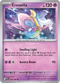 Cresselia - Reverse Holo