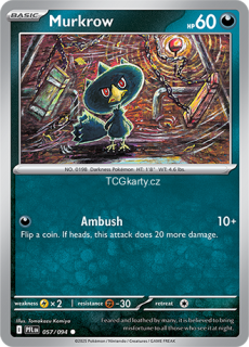 Murkrow - Reverse Holo