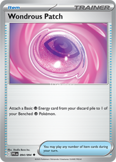Wondrous Patch - Reverse Holo